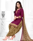 Punjabi Floral Suit for Women 