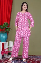 Rayon Top & Bottom Set for Women 