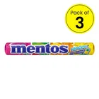 Mentos Rainbow Assorted Pine Flavour Chewy Candy Stick 3X36.4 g (Pack Of 3)