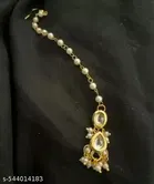 Stylish Mang tikka for Women & Girls, Golden