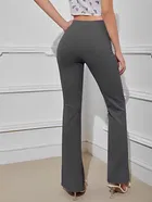 Poly Spandex Bell Bottoms Trouser / Pant for Women 