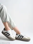 Shoetopia Girls Sneakers White 