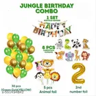 30 Pcs 2nd Birthday Decoration kit, Multicolour, Set of 1