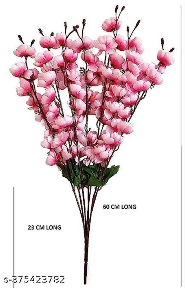 Plastic Artificial Flower (Multicolor)