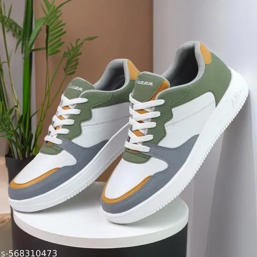 Casual Sneakers for Men (Multicolor, IND-7)