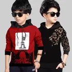 Cotton Blend Hoodies  for Boys 