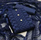 वीमेन अन्स्टिचड ड्रेस मटेरियल सूट 