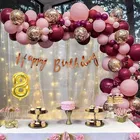 8th Happy Birthday Balloon Decoration Kit, Multicolor, Pack Of 68