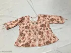 Round Neck Rayon Top for Women 