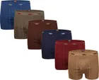 Cotton Trunks for Men (Multicolor, 85) (Pack of 6)