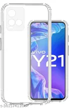 Silicone Mobile Cover for Vivo Y33S / Vivo Y21 2021 / Vivo Y21T 5G 