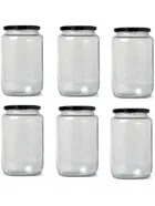 Glass Airtight Kitchen Storage Jars with Lid 