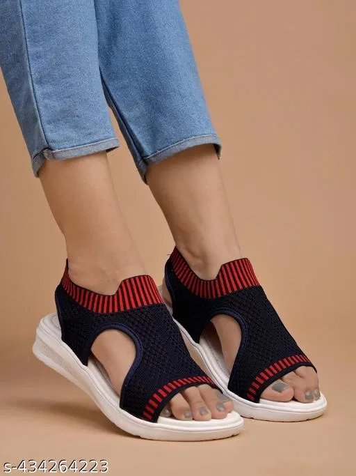 Shoetopia Flat Sandals Blue IND-8