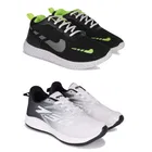 Sports Shoes for Men, Multicolor, Pack of 2 