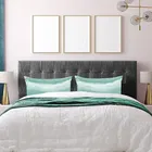 Grover Silk Pillow Cover Green 17x27inch Pack of 2