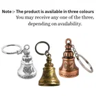 Bell Metal Keychains Gift for Women & Men, Multicolour, Pack Of 1