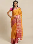 Cotton Embellished Saree for Women 