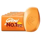 Godrej No.1 Sandal & Turmeric Soap 4X49 g (Pack Of 4)