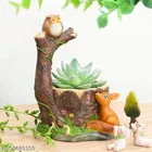 Terracotta Decorative Cute Plant Holder for Home Decor 