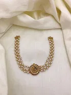 Zircon Gold-plated Necklace Set for Women 
