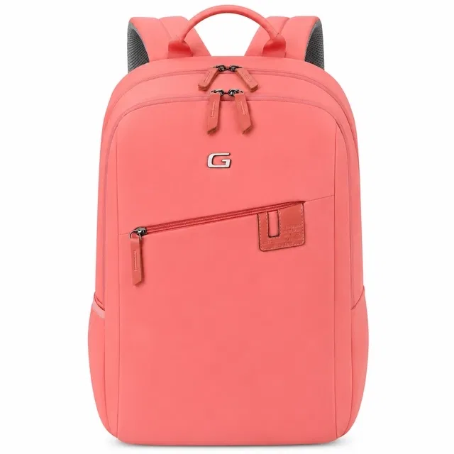 Gear Compact Business, 24L Laptop Backpack for Men & Women, Pink