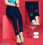 Cotton Lycra Trousers for Women 