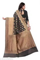 Chanderi Cotton Zari Woven Saree for Women 
