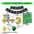 25 Pcs 3th Birthday Decoration kit, Multicolour, Set of 1