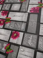 PVC Printed 4 Seaters Table Cover 