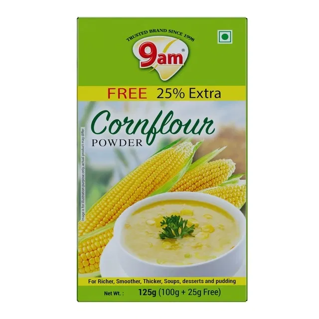 9 Am कॉर्न फ्लौर 100 g+25 g