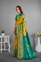 Moss Chiffon Printed Saree for Women 
