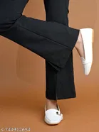 Shoetopia Girls Solid Ballerinas White Size 7