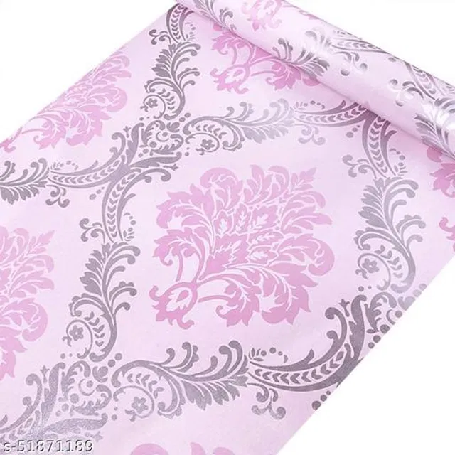 Bliss Vinyl Wallpaper for Home (Multicolor, 45x500 cm)