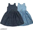 Pack Of 2 Frocks & Dresses for Girls 