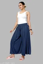 Palazzos for Women, Pack of 3 