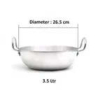 POOJA Induction Compatible Aluminum Kadhai 