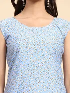 Crepe Printed Kurti for Women 