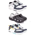 Combo of Casual Shoes with Clogs for Men 