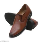 Formal Shoes for Men (Brown, 6)