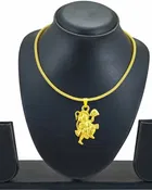 Brass & Copper Locket with Chains for Men 