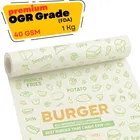 G&M Butter/Food Wrapping Premium OGR Paper Roll 68m [1Kg]