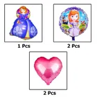 Rainbow Theme 4th Happy Birthday Decoration,Multicolour,Set Of 1