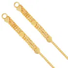 One Gram Gold Plated Alloy Ear Chain For Women's And Girl's 