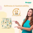 बंपर्स ऑर्गेनिक कपड़े की डायपर 