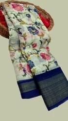Cotton Printed Saree for Women 