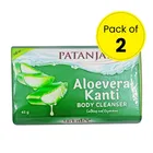Patanjali Kanti Aloe Vera Body Cleanser Soap 2X75 g 