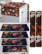 Knit 7 Pcs Fridge Cover Set 