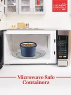 Stainless Steel Microwave Safe Insulated Leak Proof 3 Containers Lunch Box Set 