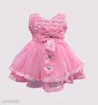Sleeveless Frock for Newborn Baby Girl 