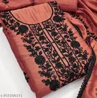Embroidered Punjabi/All Over Suits Semi-Stitched Suits 